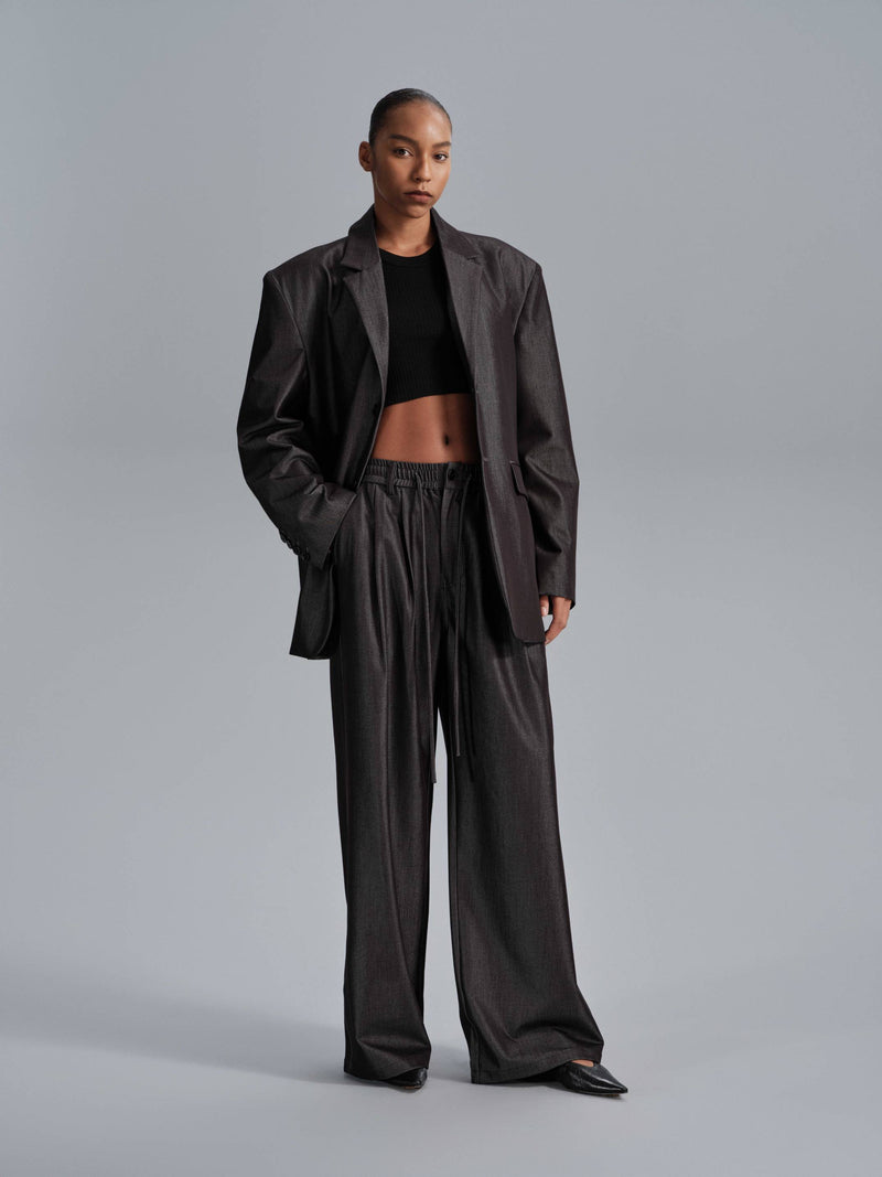 Blazer en ardoise Kavi