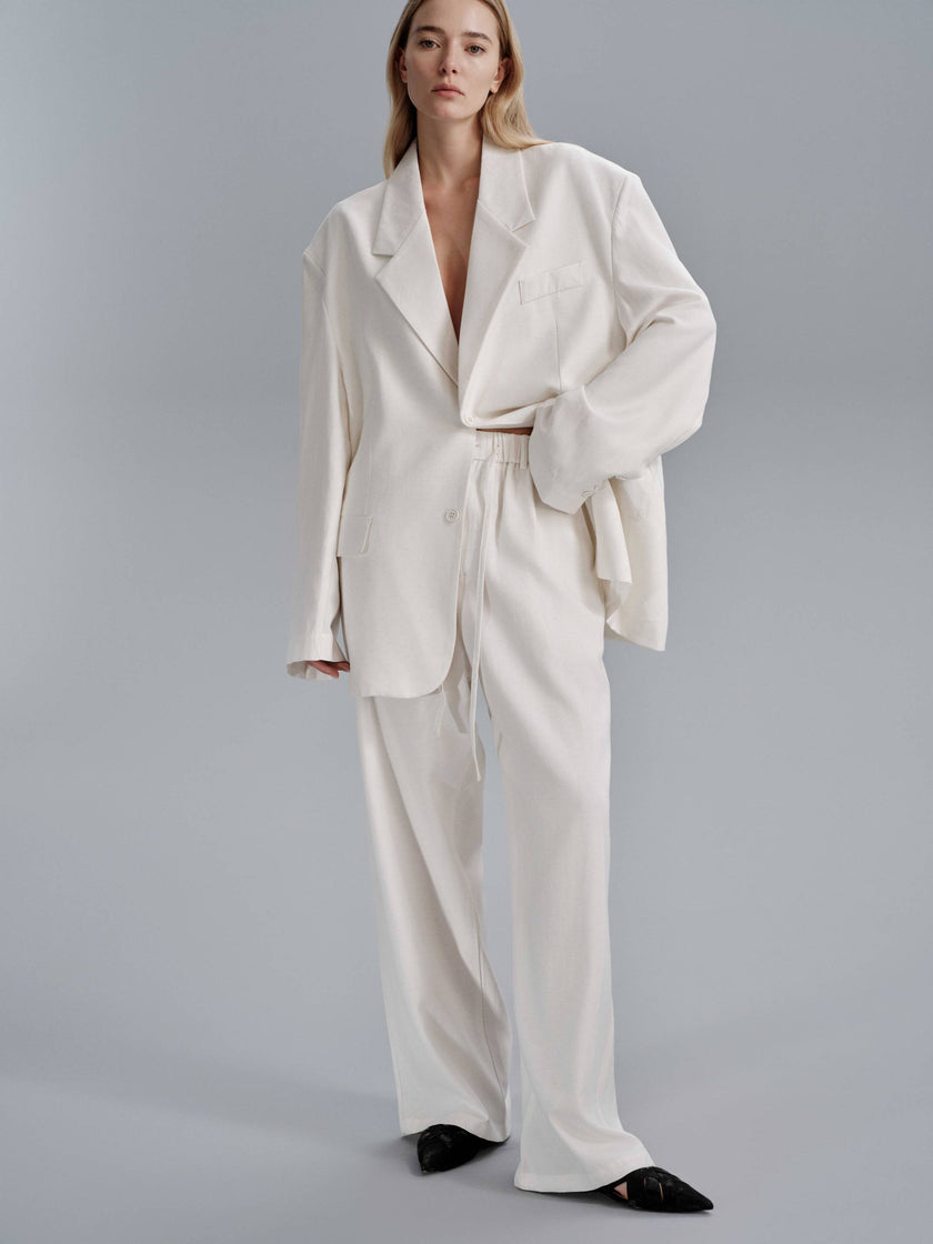 Thalia Linen Blazer