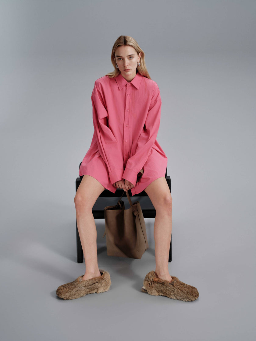 Lunne Flow Shirt - Magenta & Light blue