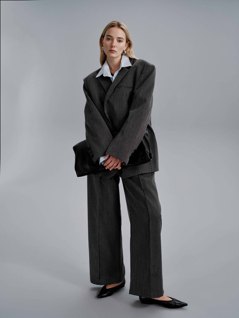Pantalons Rayés Lyra