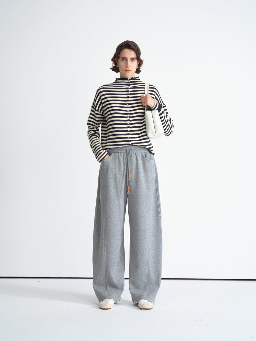 Striped Knit Cardigan