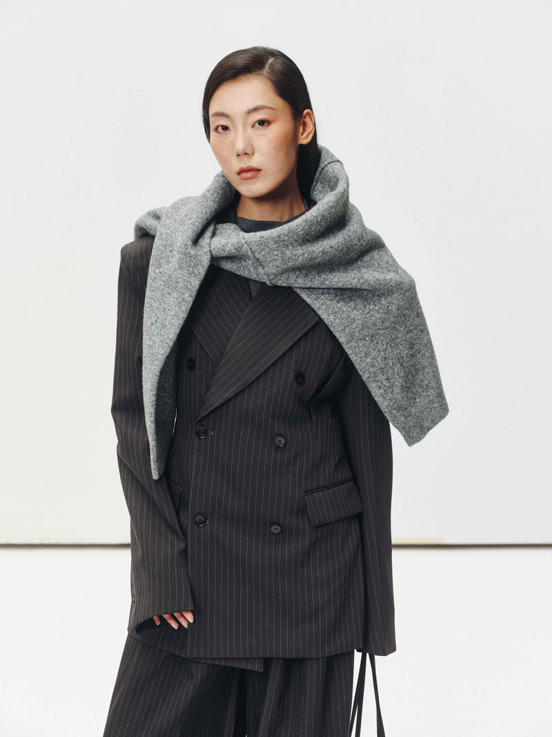 Blazer a righe sottili Echelon