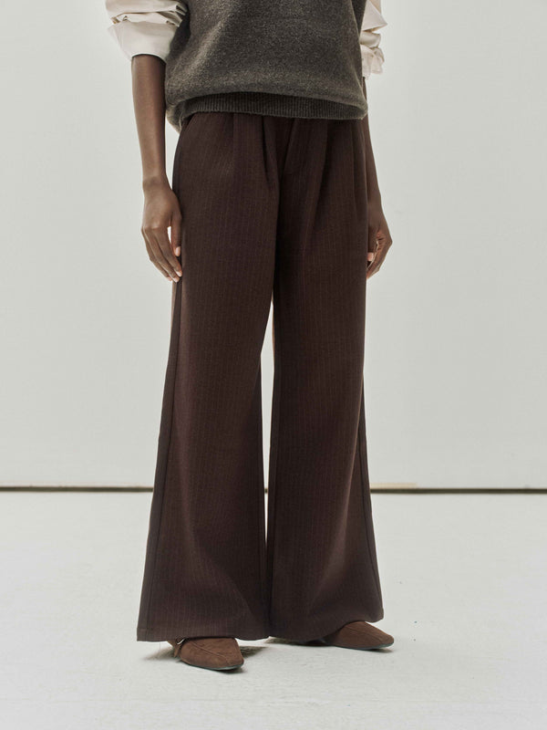 Pantalon large sur mesure