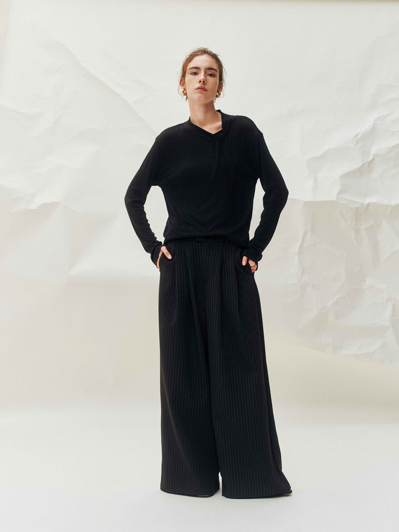 Evara Tie Neck Top