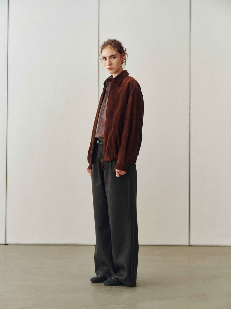 Umber Suede Jacket