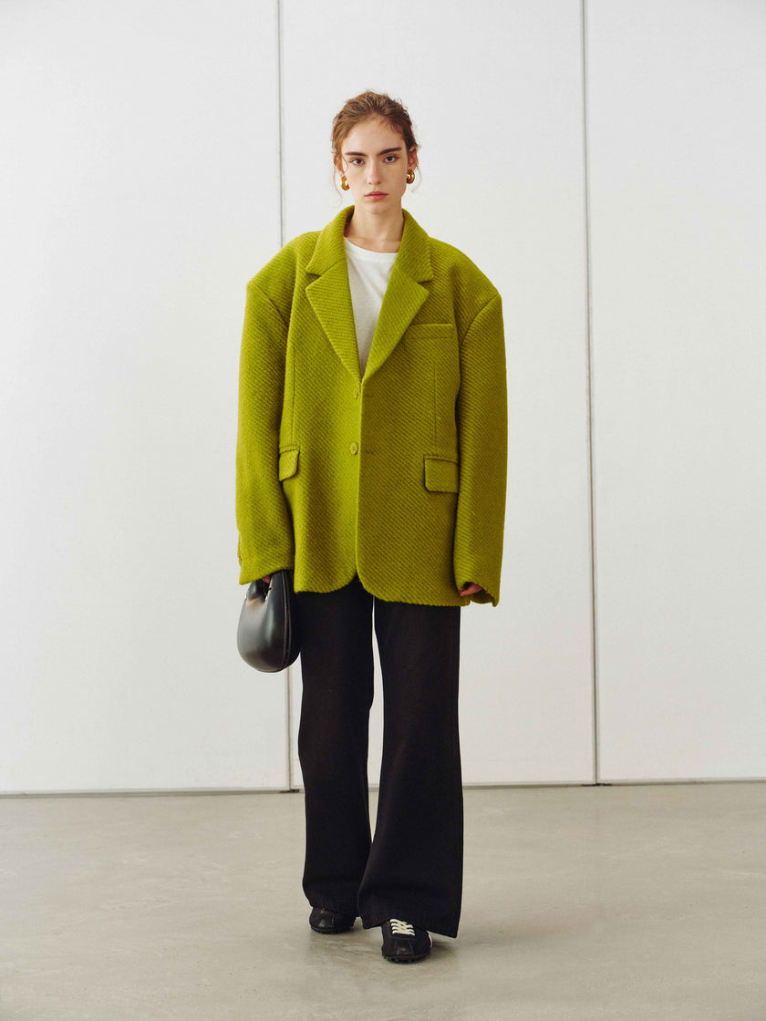 Varo Wool Textured Blazer