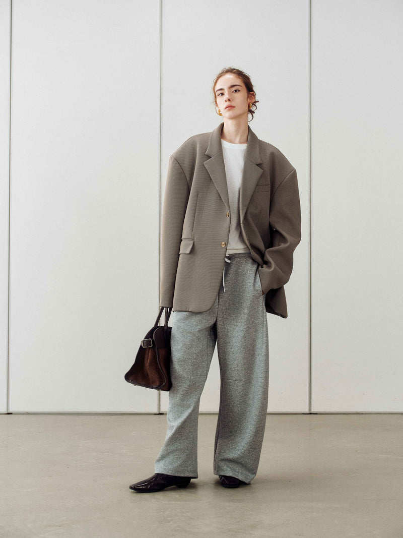 Veil Check Blazer