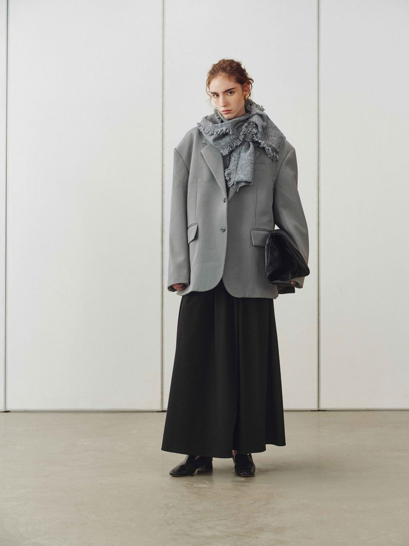 Franges Cardigan enveloppant & Écharpe