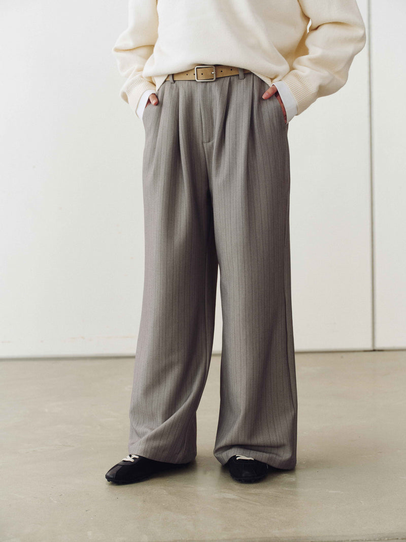 Pantaloni trench Drift a righe sottili