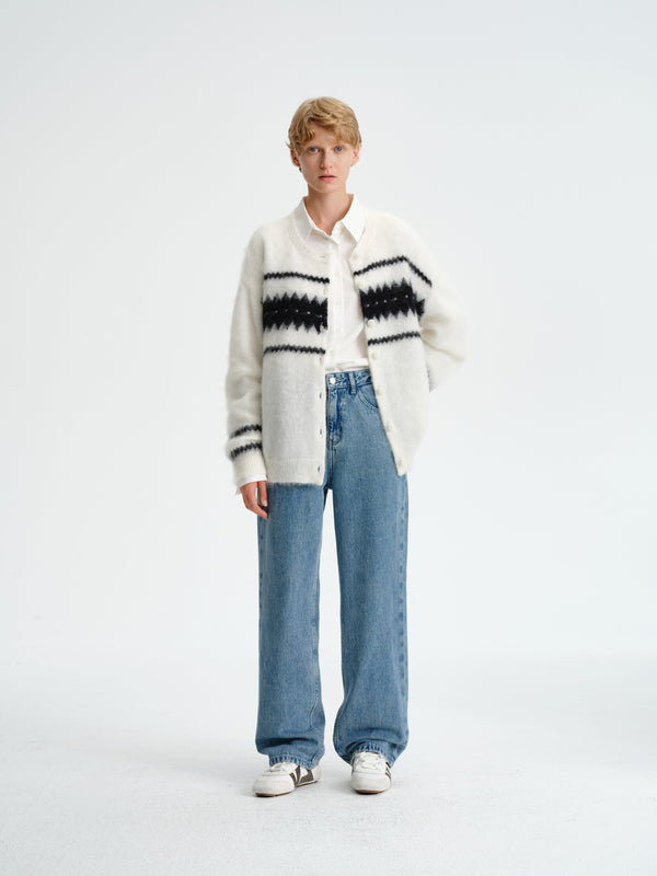 Jeans vintage à jambe droite