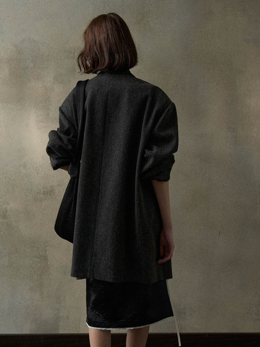 Linen Whisper Blazer