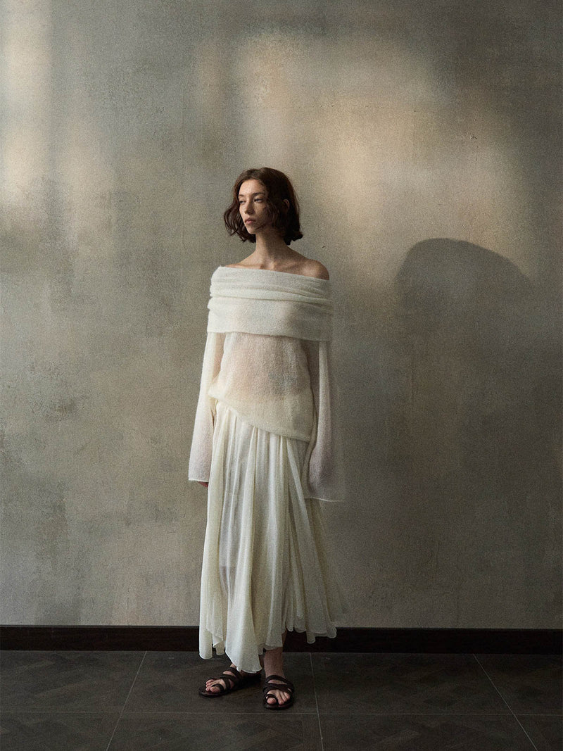 Cala Off-Shoulder Strick