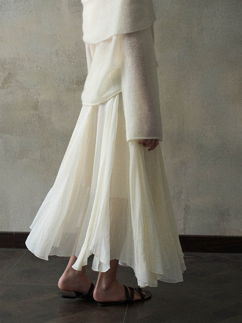 Cala Sheer Maxi Skirt