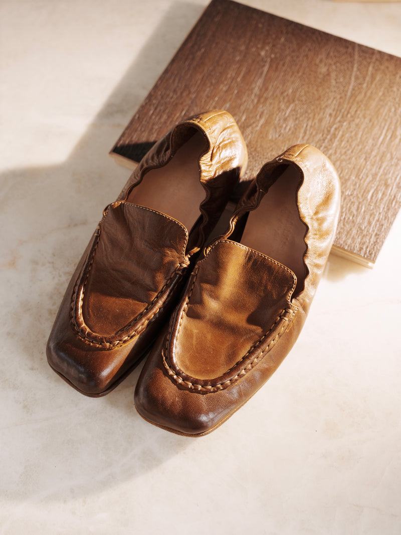 YAOSAN Horsehide Leather Loafers