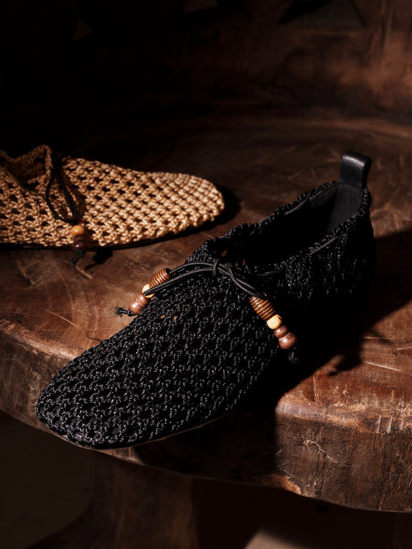 YAOSAN Woven Mesh Flats