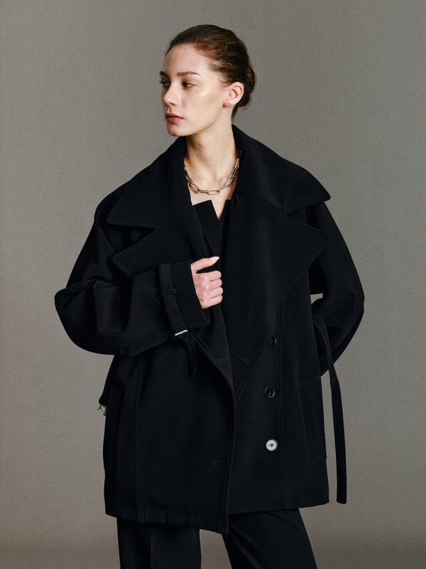 Noemi Belted Short Trench