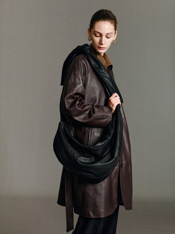 Mirel Leather Hobo