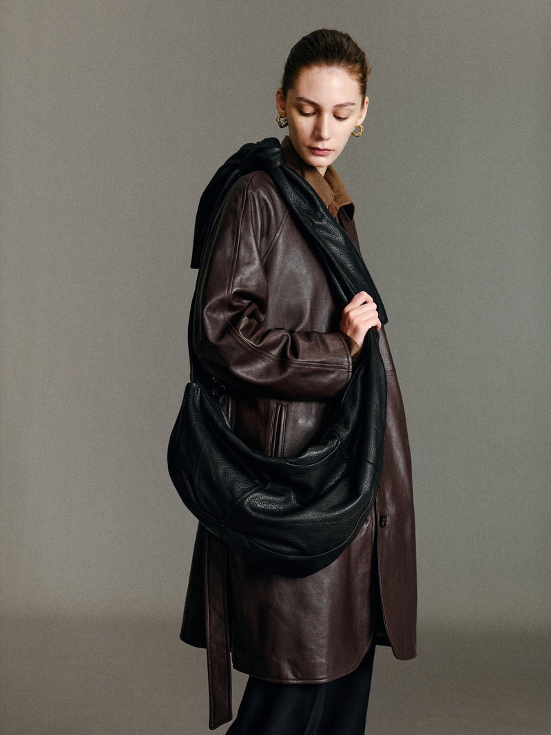 Mirel Leather Hobo