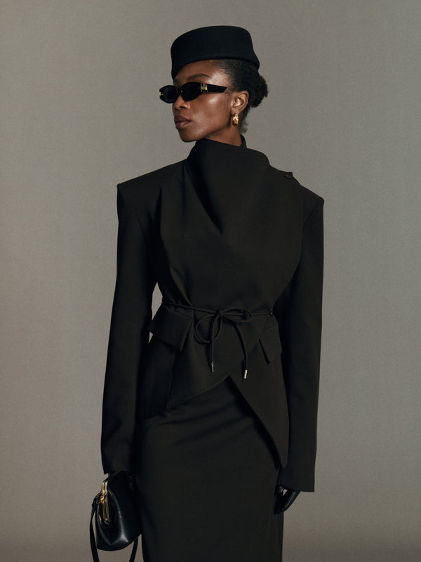 Orla Draped Blazer