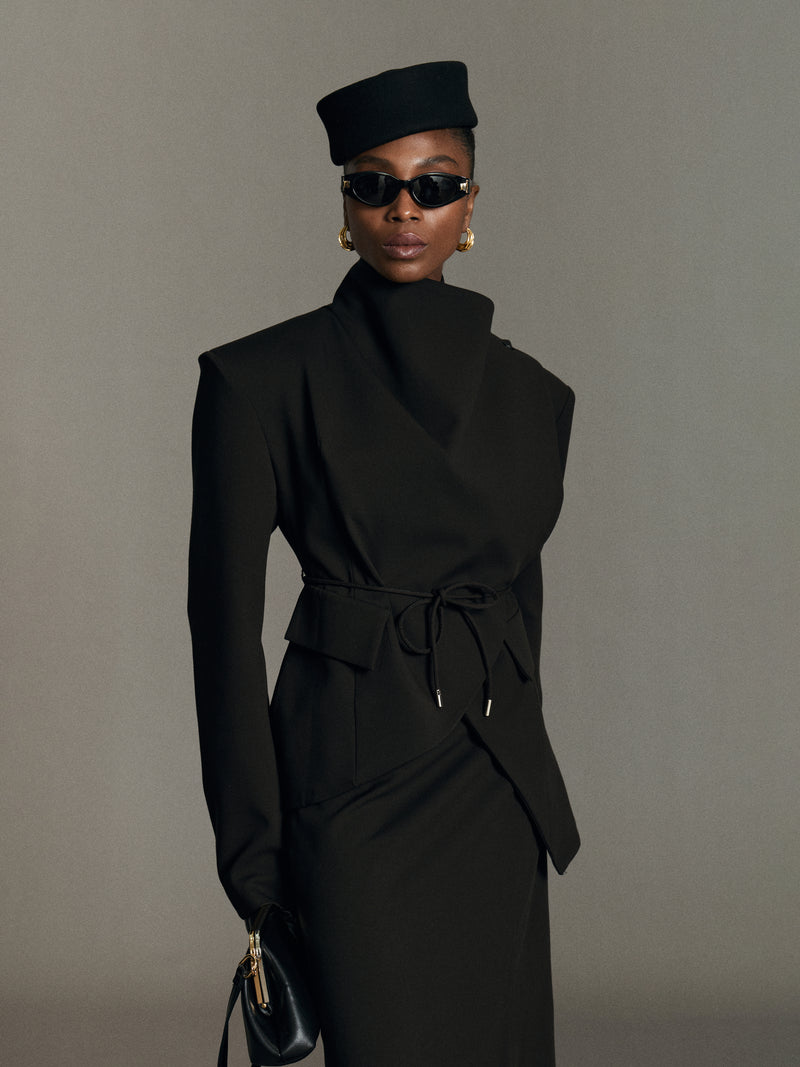 Orla Draped Blazer