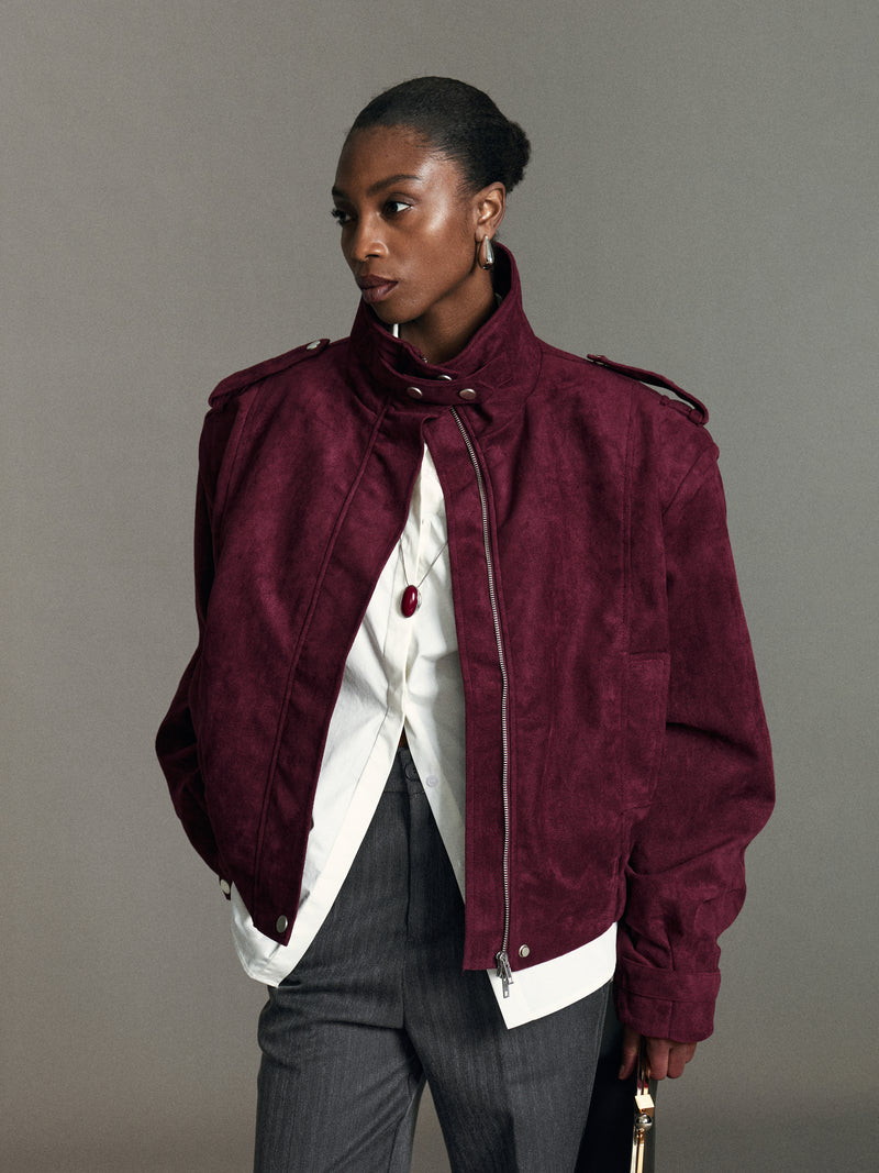 Astra High-Collar Bomber