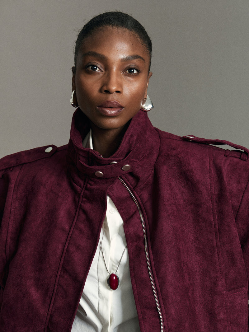 Astra High-Collar Bomber