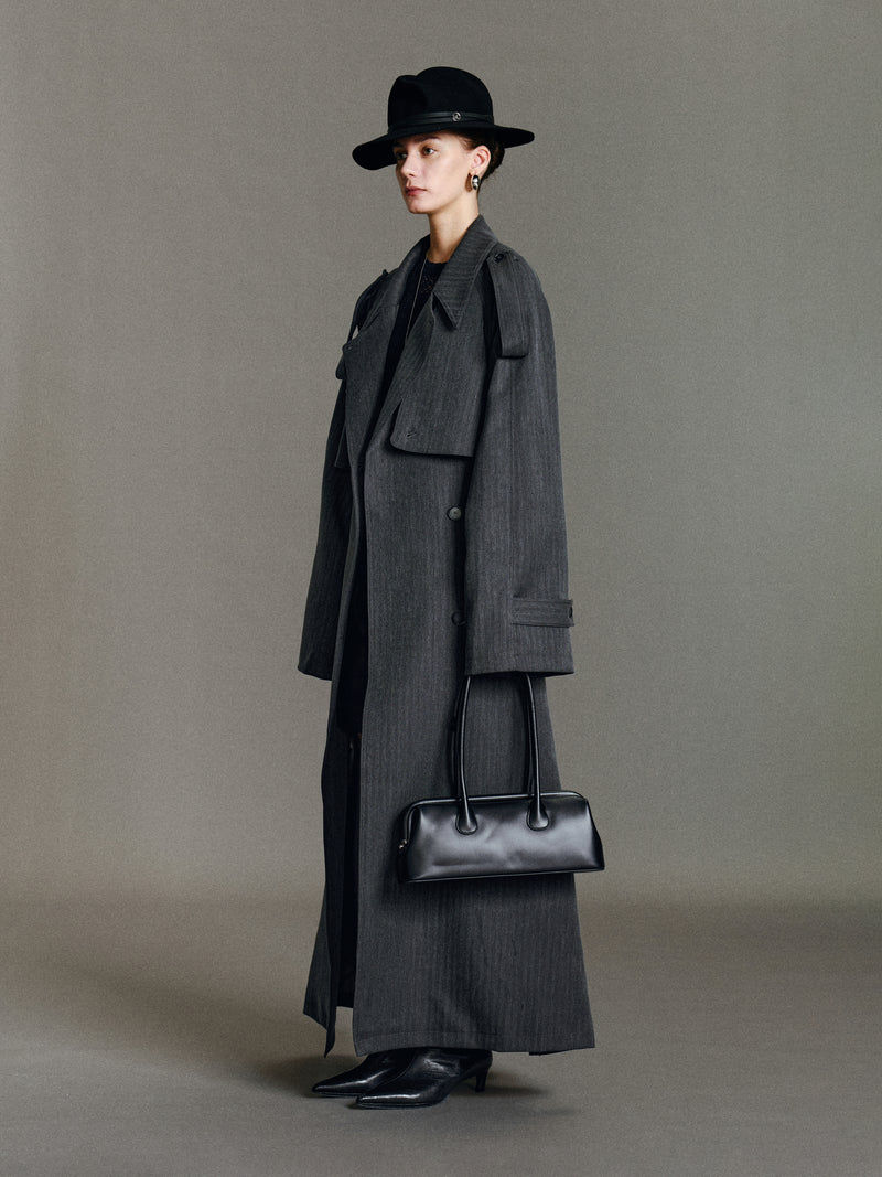 Rhea Longline Trench Coat