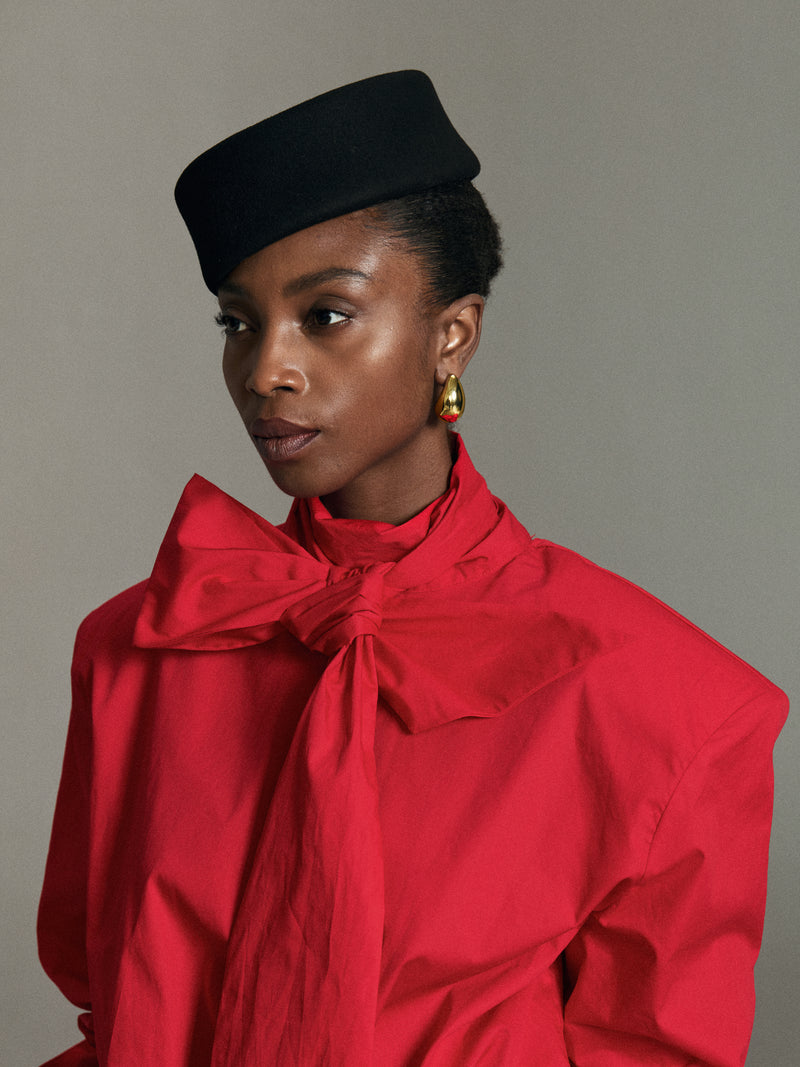 Sera Tie-Neck Blouse