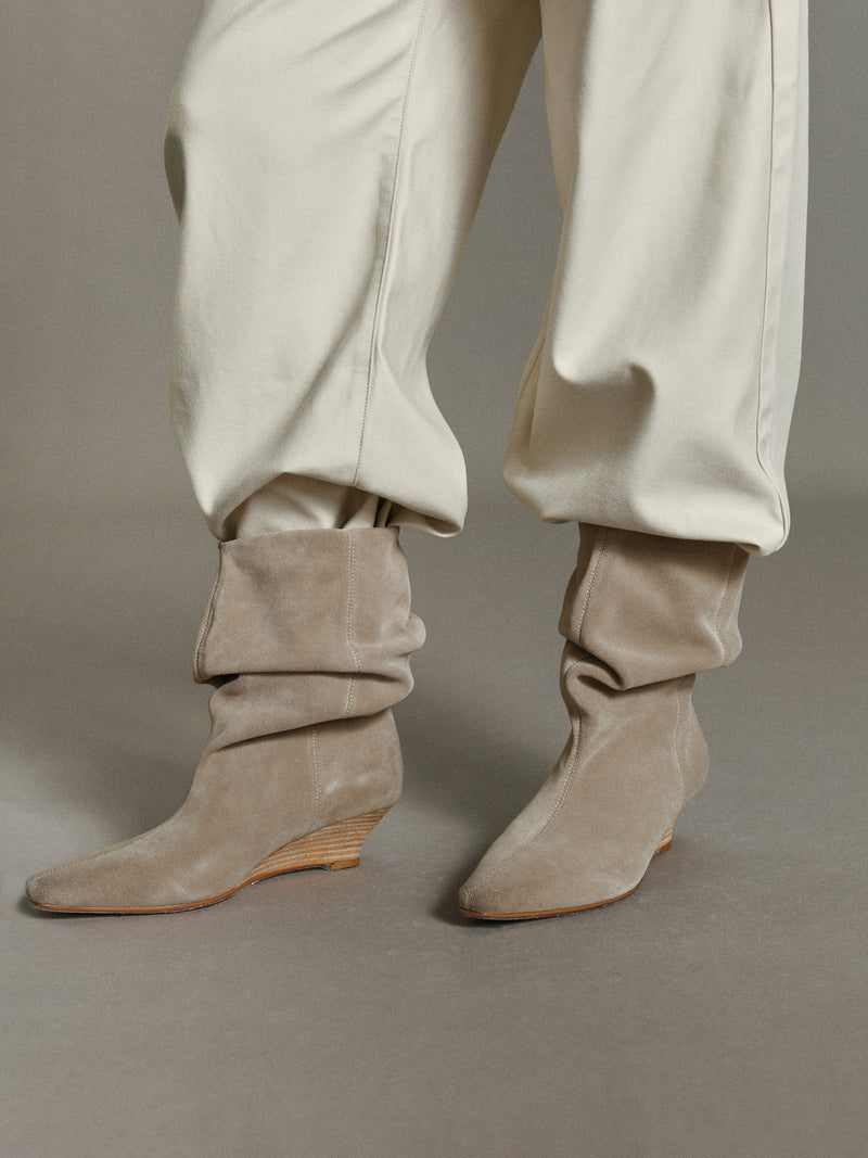 Iselin Wildlederstiefel
