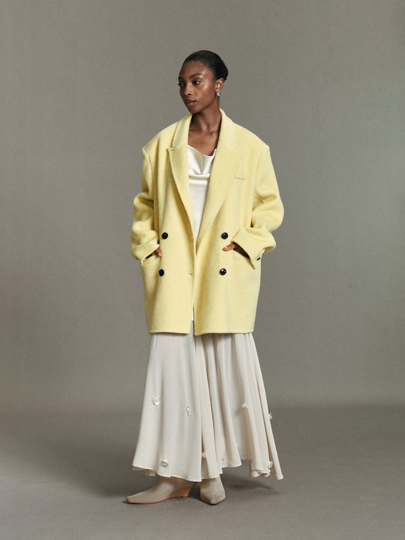 Elara Oversized Wool Blazer