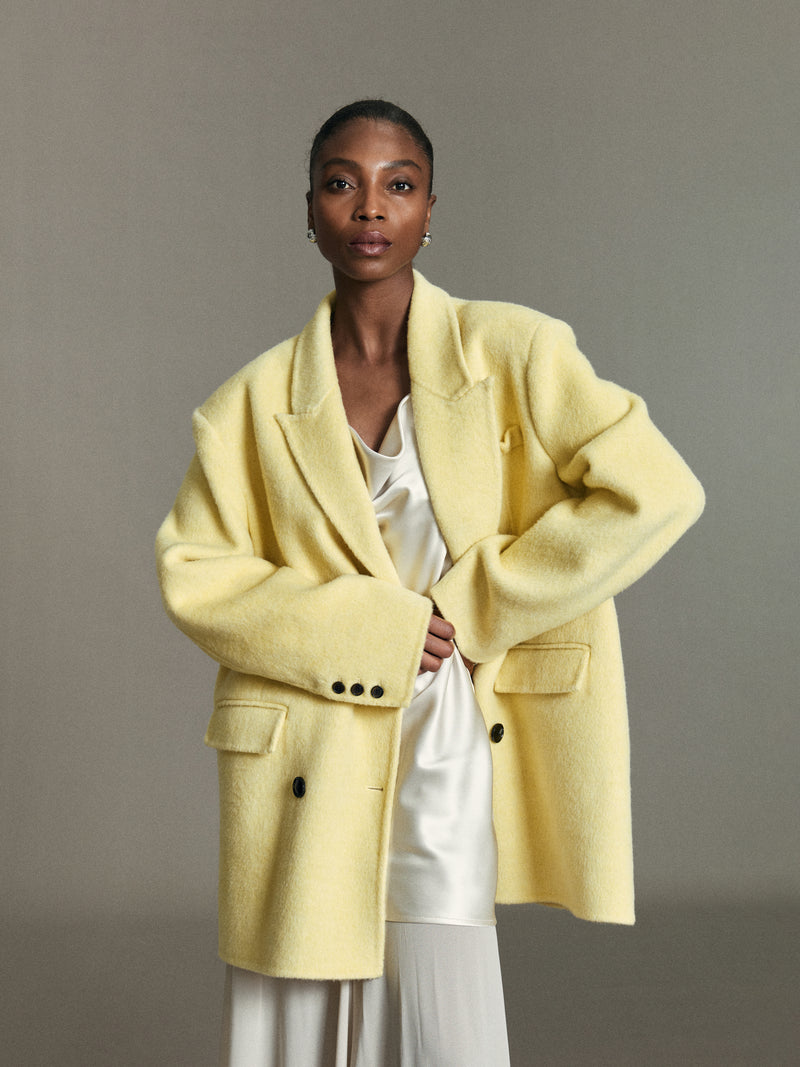 Elara Oversized Wool Blazer