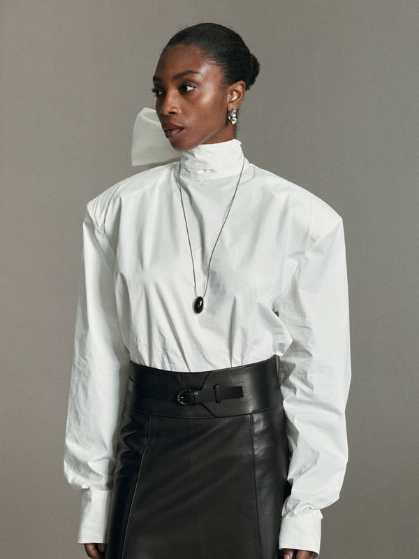 Sera Tie-Neck Blouse