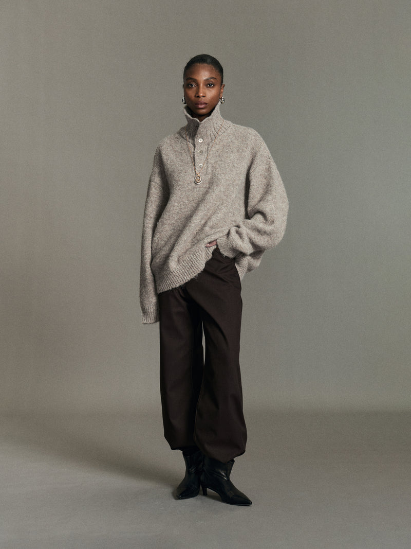 Oona High-Neck Sweater