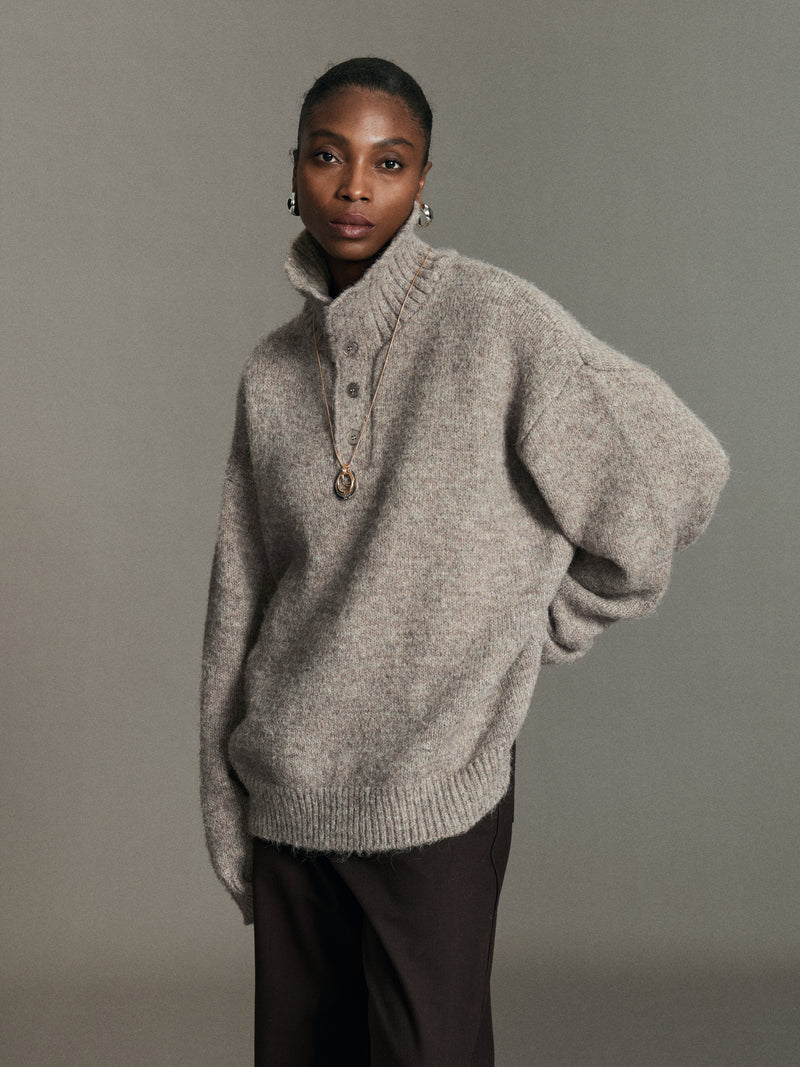 Oona High-Neck Sweater