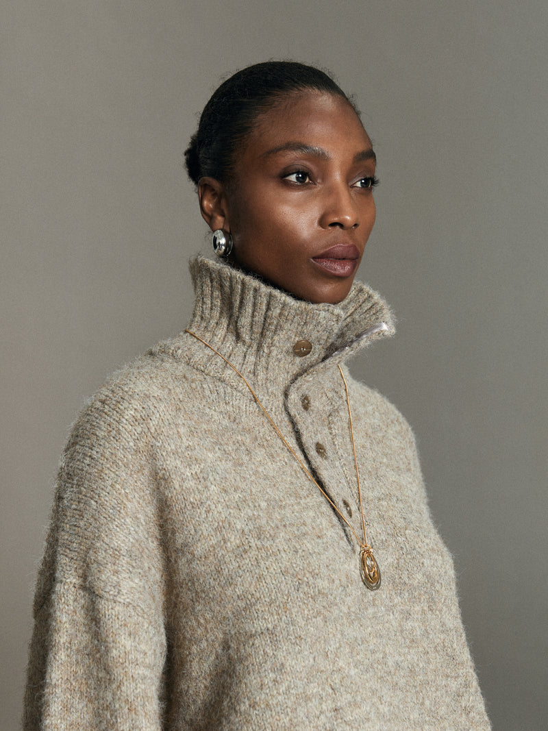Oona High-Neck Sweater