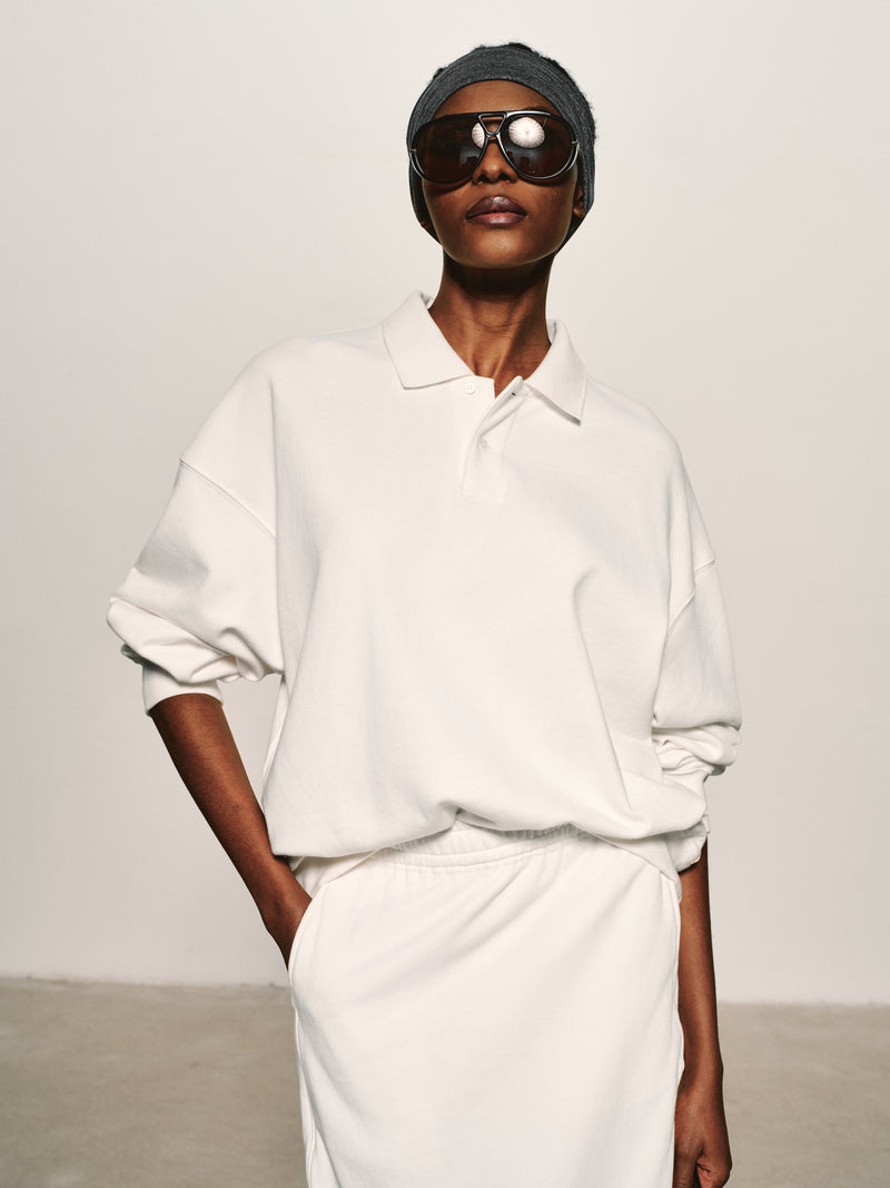 Blanc Cotton Polo