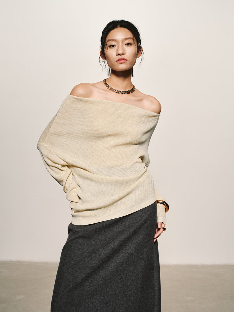Drift Off-Shoulder Knit