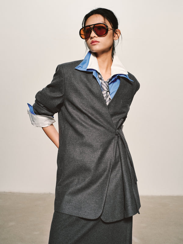 Noble Cashmere-Blend Wrap