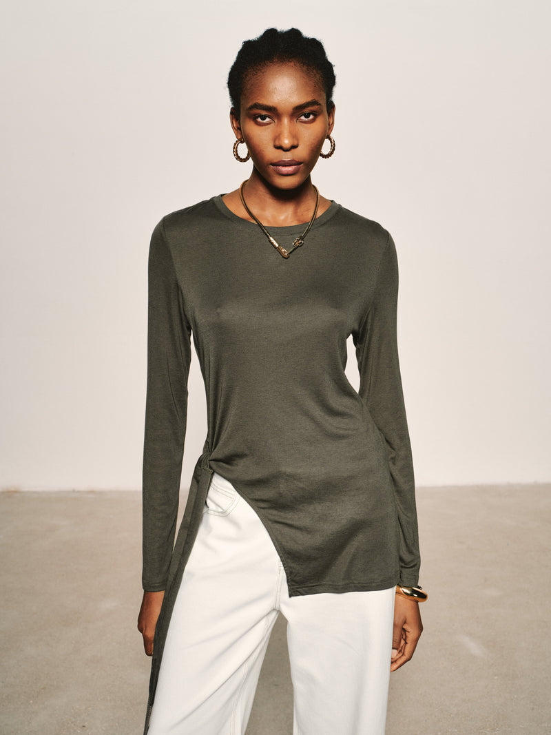 Flux Wool-Blend Top