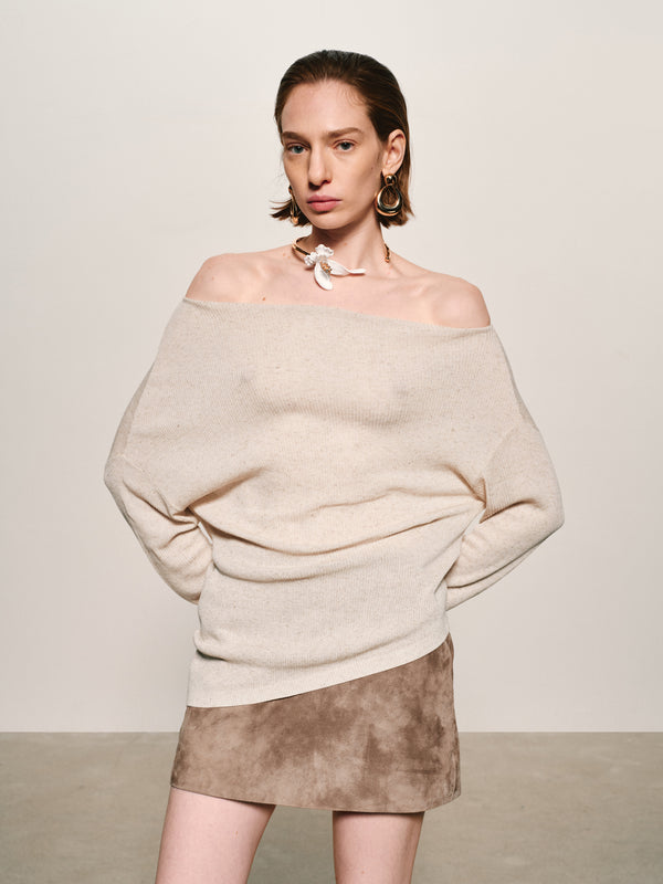 Drift Off-Shoulder Knit