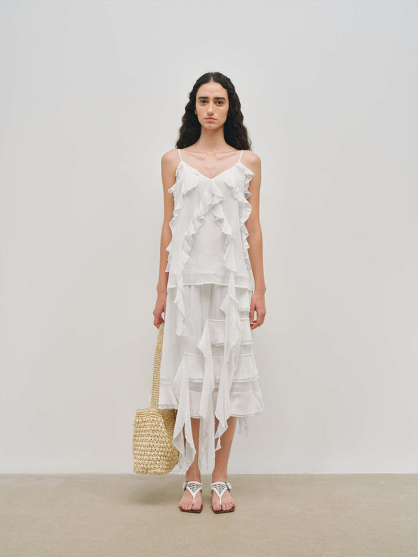 Tiered Ruffle Skirt