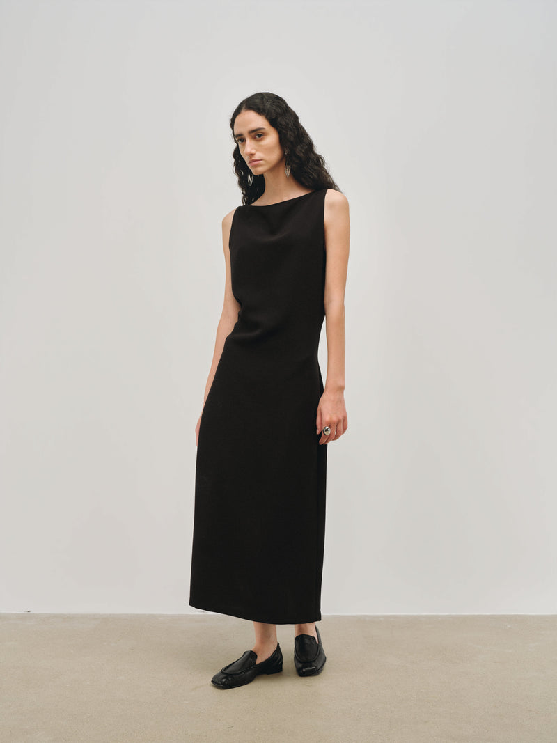 Aven Sleeveless Column Dress
