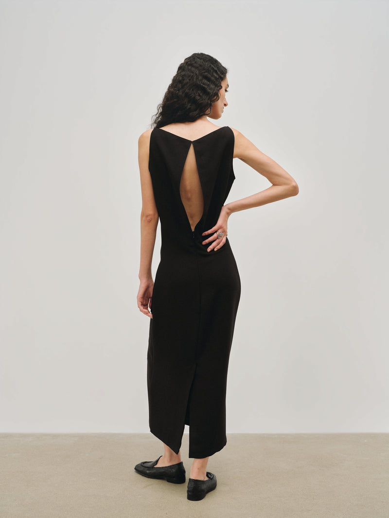 Aven Robe Colonne Sans Manches