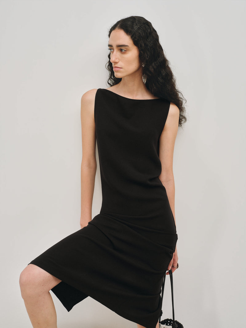 Aven Robe Colonne Sans Manches