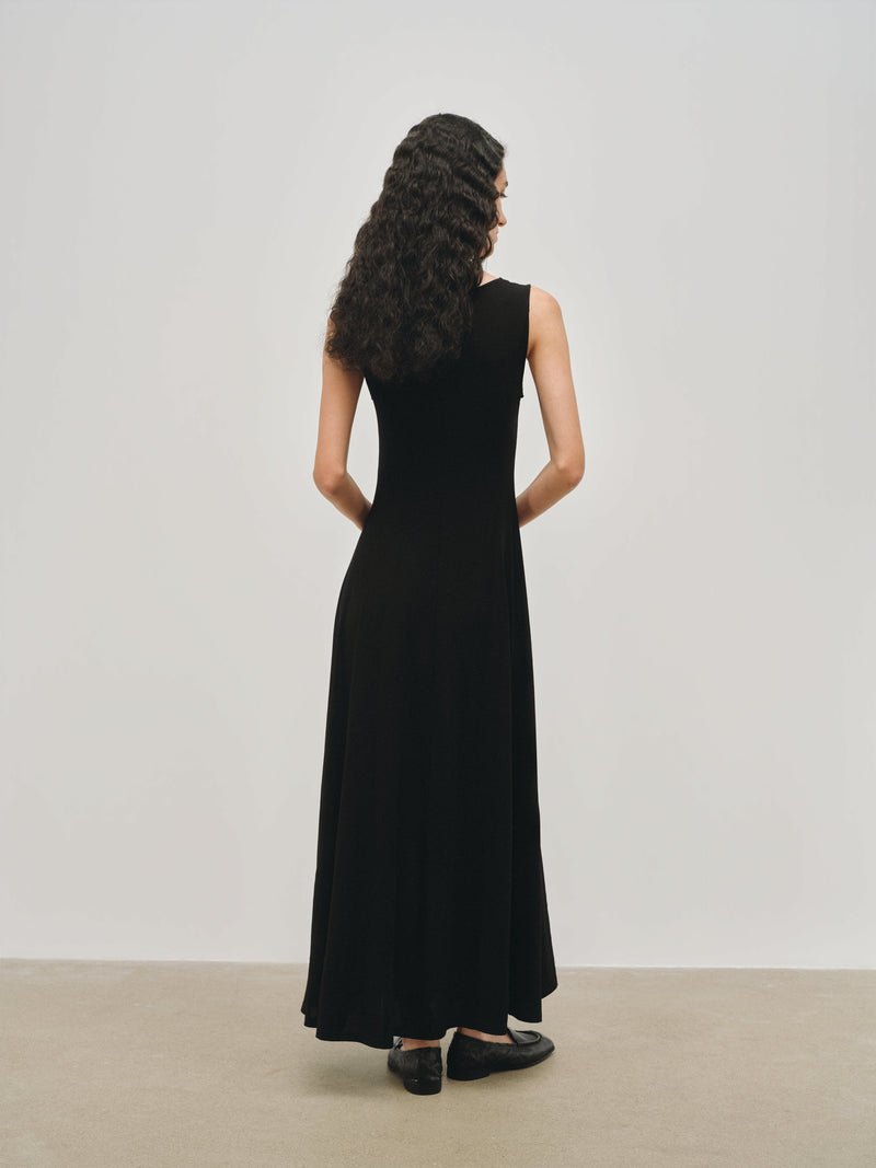 Cinder Fluid Column Dress