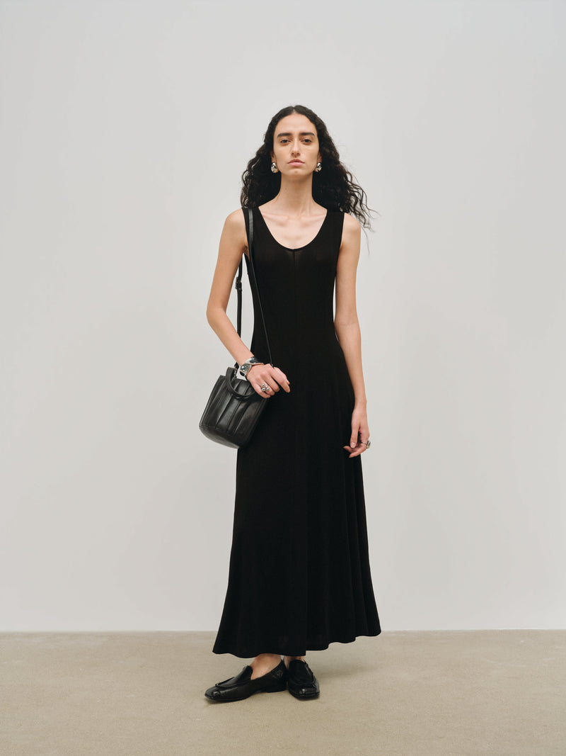 Cinder Fluid Column Dress