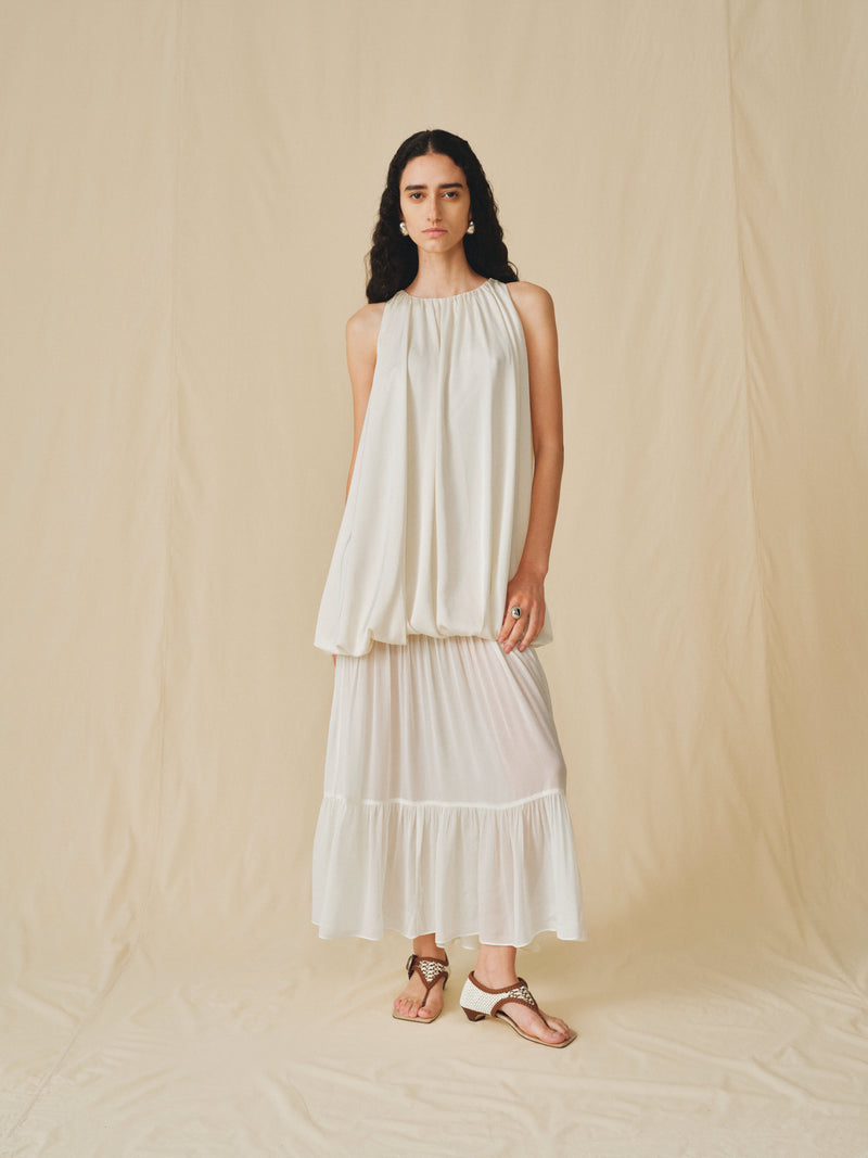 Robe drapée Aster