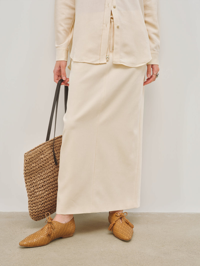 Solane Tie Skirt