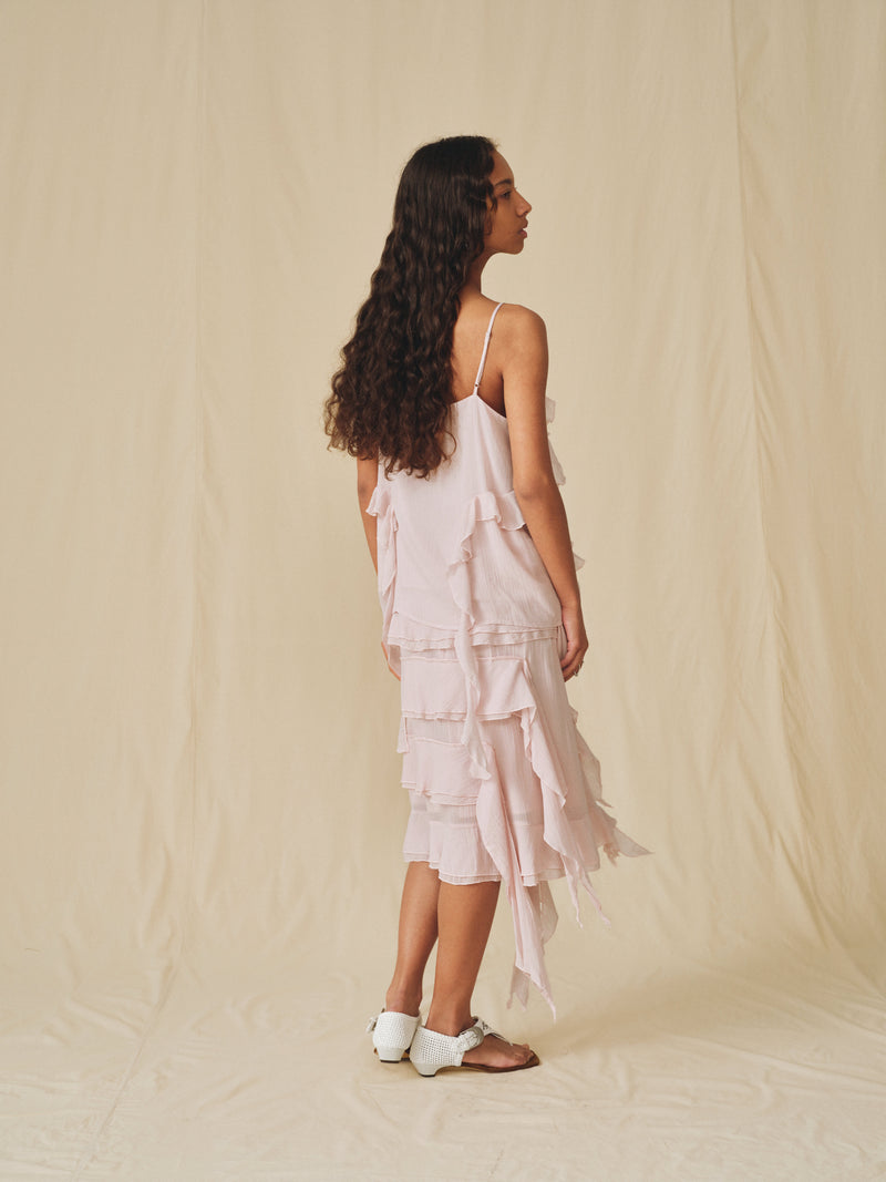 Tiered Ruffle Skirt