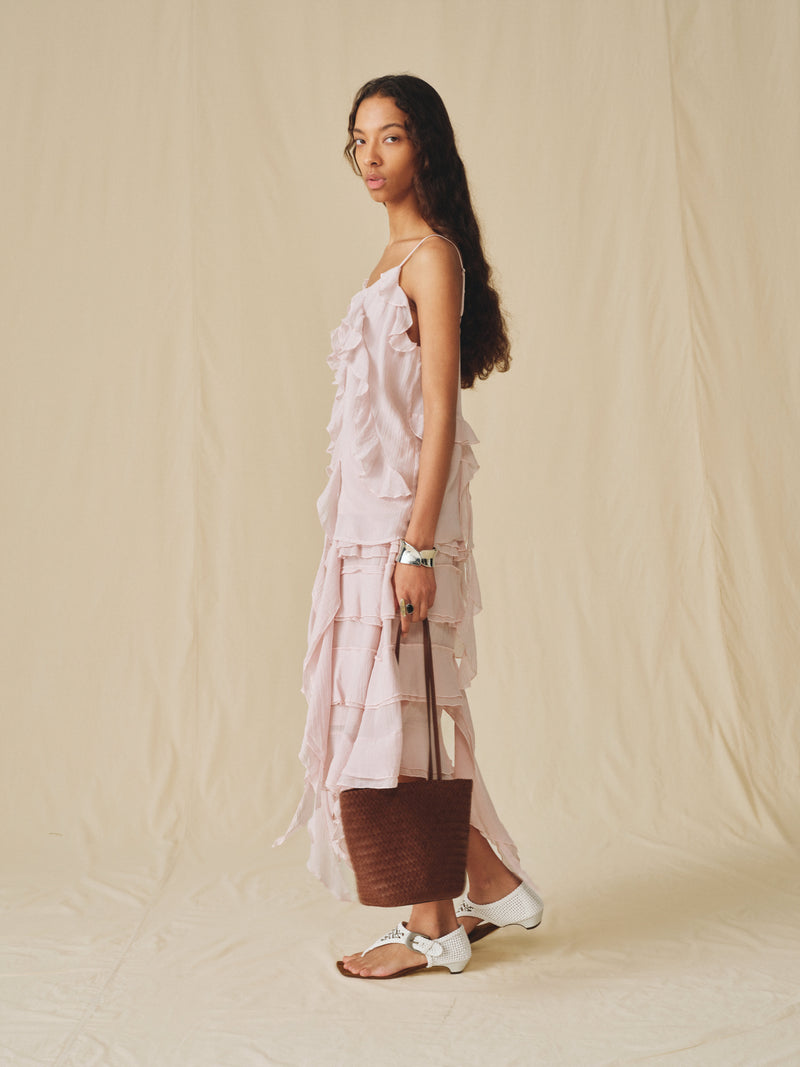 Tiered Ruffle Skirt